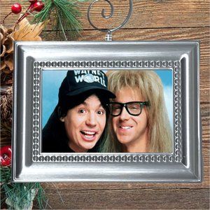 SNL Wayne's World Wayne‎ Garth Saturday Night Live Christmas Tree Ornament